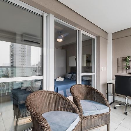 Estilo, Conforto E Vista Panoramica Ideal Para Trabalho Ou Lazer Sao Paulo Exterior foto
