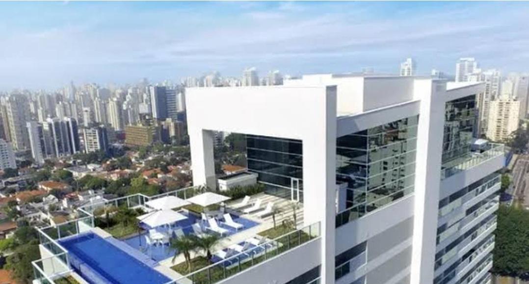 Estilo, Conforto E Vista Panoramica Ideal Para Trabalho Ou Lazer Sao Paulo Exterior foto