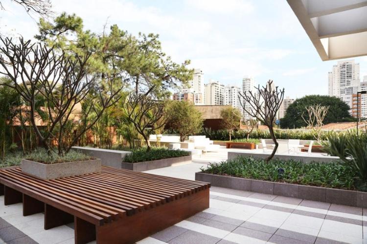 Estilo, Conforto E Vista Panoramica Ideal Para Trabalho Ou Lazer Sao Paulo Exterior foto