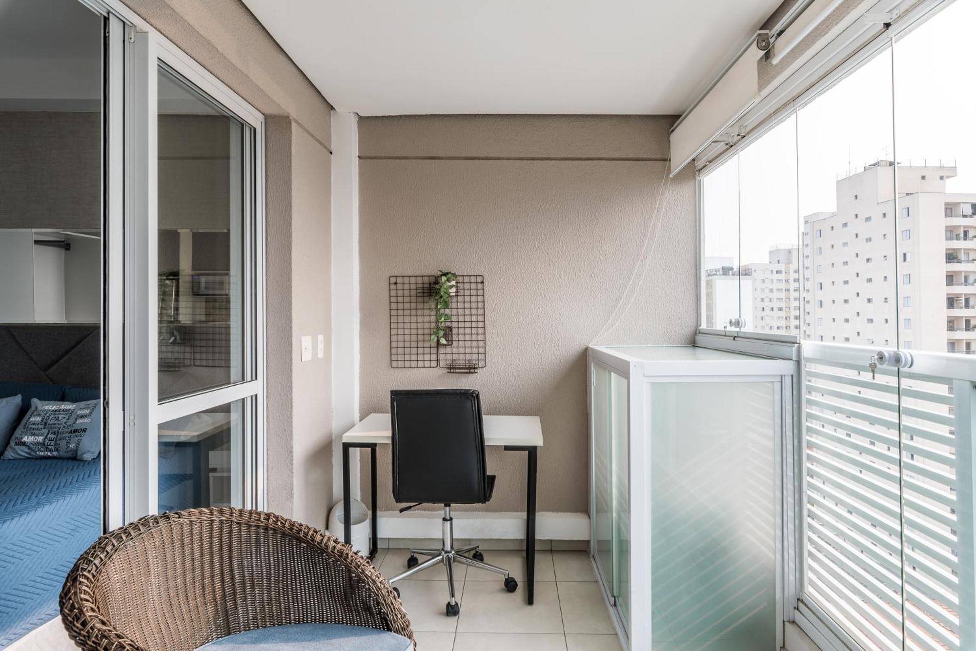 Estilo, Conforto E Vista Panoramica Ideal Para Trabalho Ou Lazer Sao Paulo Exterior foto