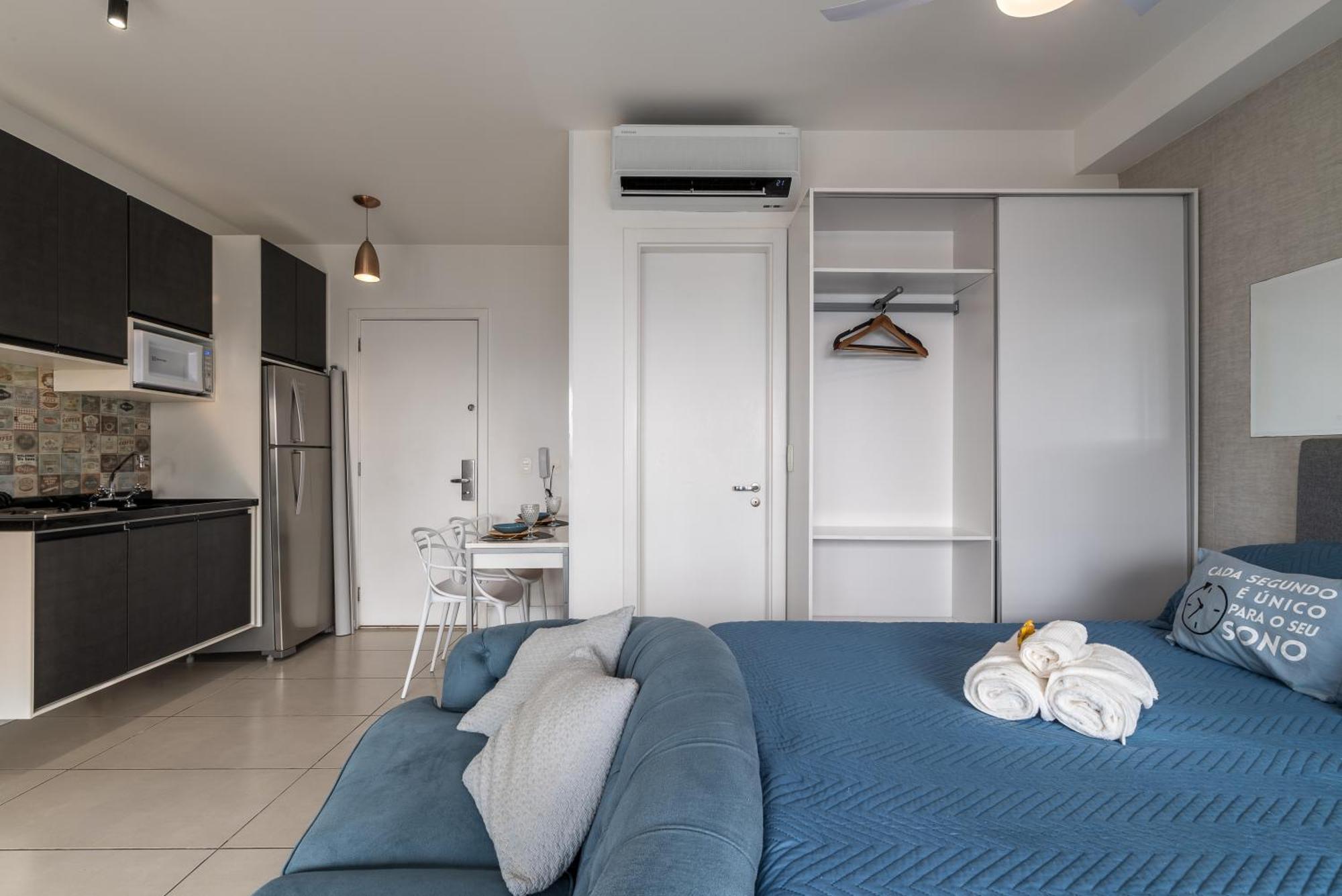 Estilo, Conforto E Vista Panoramica Ideal Para Trabalho Ou Lazer Sao Paulo Exterior foto