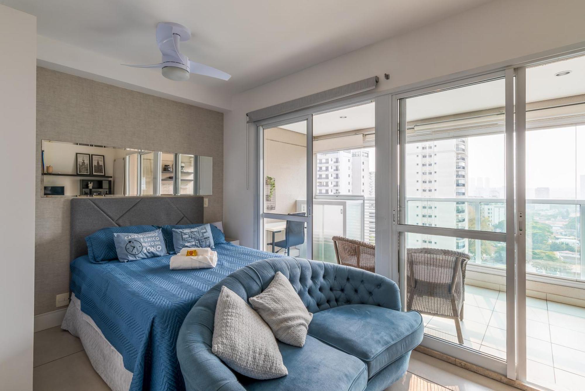 Estilo, Conforto E Vista Panoramica Ideal Para Trabalho Ou Lazer Sao Paulo Exterior foto